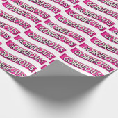 母の日の言葉「ゴージャス」 ラッピングペーパー (角)