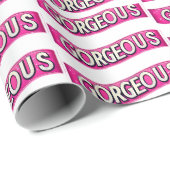 母の日の言葉「ゴージャス」 ラッピングペーパー (ロールコーナー)