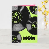 母の日の記録 カード (黄色い花)