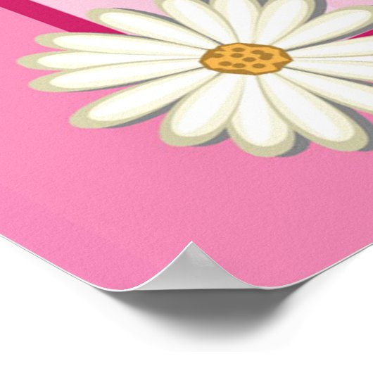 母の日の詩 ポスター (角)