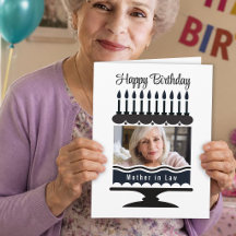 母の日の誕生日カスタムフォトケーキ