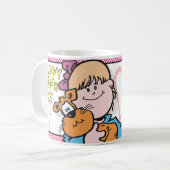 母の日の貴重な抱擁 コーヒーマグカップ (正面左)