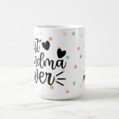 母の日の贈り最高の物おばあちゃん コーヒーマグカップ (中央)