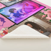 母の日の贈り物からドーターシェルパ毛布 シェルパブランケット (3/4)