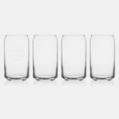 母の日の贈り物にワイングラス4をセット ガラス缶 (裏面)