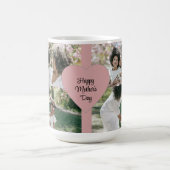 母の日の贈り物カスタム写真とメッセージ –  コーヒーマグカップ (中央)