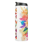 母の日の贈り物カスタム子供の名前MOM タンブラー (回転右)