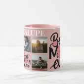 母の日の贈り物フォトコラージュ マグカップ (中央)