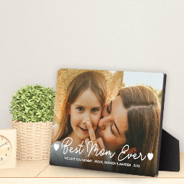 母の日の贈り物ママのフルフォトマ最高のーは今まで フォトプラーク