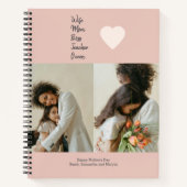 母の日の贈り物ママ、ボス、先生- ノートブック (正面)