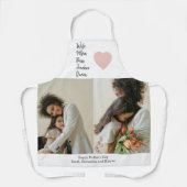 母の日の贈り物ママ、妻、ボス、先生- エプロン (正面)