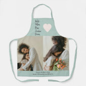 母の日の贈り物ママ、妻、ボス、先生- エプロン (正面)