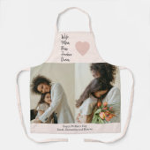 母の日の贈り物ママ、妻、ボス、先生- エプロン (正面)
