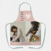 母の日の贈り物ママ、妻、ボス、先生- エプロン (正面)