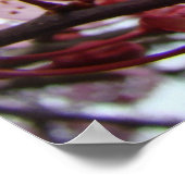 母の日の贈り物春花美術プリント ポスター (角)