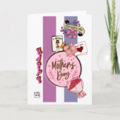 母の日の贈り物 カード (正面)