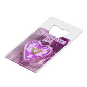 母の日の贈り物 クレジットカード栓抜き (裏面アングル)