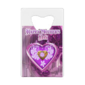 母の日の贈り物 クレジットカード栓抜き (裏面)