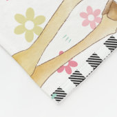 母の日の贈り物(ベビー) フリースブランケット (角)