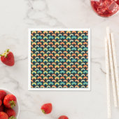 母の日の贈り物 | レインボーカラフル スタンダードカクテルナプキン (インサイチュ)