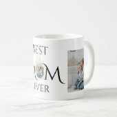 母の日の贈り物 – 写真パーソナライズされた付 コーヒーマグカップ (正面右)