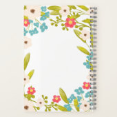 母の日の贈り物，家族レシピ主催者ジャーナル ノートブック (裏面)