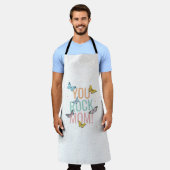 母の日の贈り物,母のための誕生日ギフト,新しい母 エプロン (着用した状態)