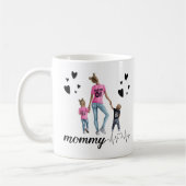 母の日の贈り物、母の誕生日の贈り物 コーヒーマグカップ (左)