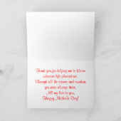 母の日の鉢植え花あいさつカード カード (内部)