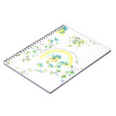 母の日の青い愛鳥 ノートブック (左側)