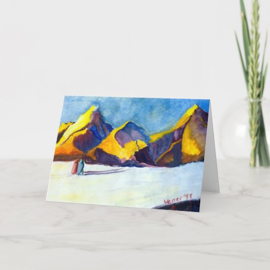 母の日の風景カラフル シーズンカード (正面)