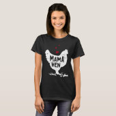 母の日の養鶏ママ Tシャツ (正面フル)