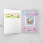 母の日のPurrfectのイラストレーションの挨拶 カード (内部)