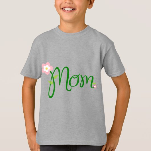 母の日のTシャツ Tシャツ (正面)