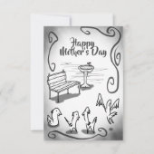 母の日はいつも サンキューカード (正面)