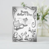 母の日はいつも サンキューカード (スタンド正面)