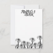 母の日はいつも サンキューカード (裏面)