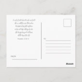 母の日はがき ポストカード (裏面)