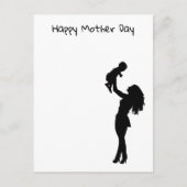 母の日はがき ポストカード (正面)