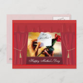 母の日はがき ポストカード (正面/裏面)