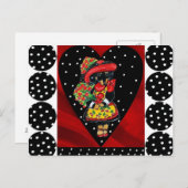 母の日はがき ポストカード (正面/裏面)