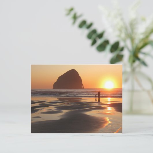 母の日はがき ポストカード (スタンド正面)