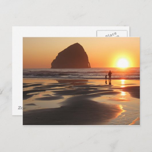 母の日はがき ポストカード (正面/裏面)