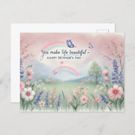 母の日はがき ポストカード
