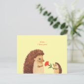 母の日はがき ポストカード (スタンド正面)