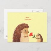 母の日はがき ポストカード (正面/裏面)