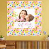 母の日は幸せ最高のでも キャンバスプリント (インサイチュ (リビング))