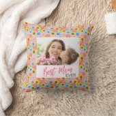 母の日は幸せ最高のでも クッション (ブランケット)