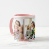 母の日は幸せ最高のでも マグカップ (正面左)