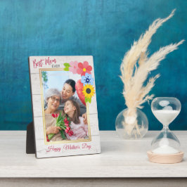 母の日は幸せ、母は常にプラッ最高のク フォトプラーク